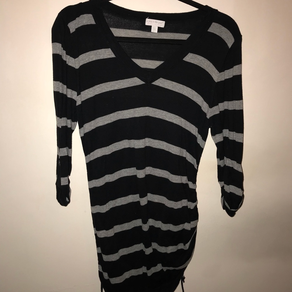 A Pea in a Pod Maternity Striped Sweater